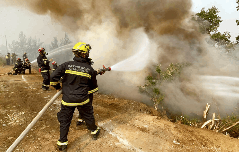 VELIKI POŽAR U KALUĐERICI: Ima mrtvih, a šest osoba evakuisano iz vatre  